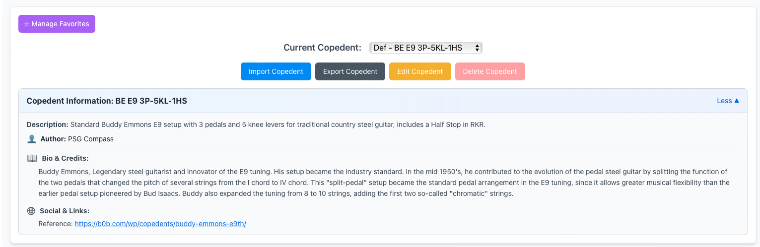 Build and Share Copedents